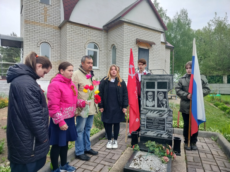 Митинг к Дню Победы.
