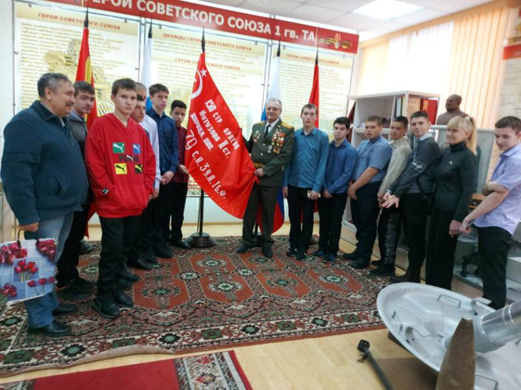 В музее 1-й танковой армии.